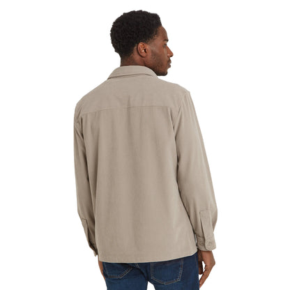 Dark Taupe - Back - TOG24 Mens Dante Shirt Jacket