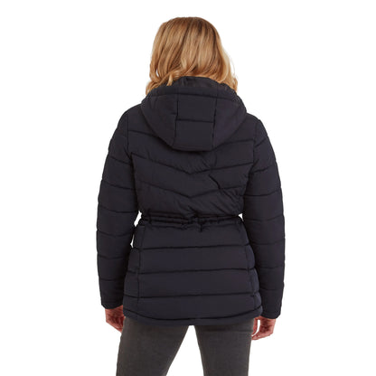 Black - Back - TOG24 Womens-Ladies Anthorn Padded Parka