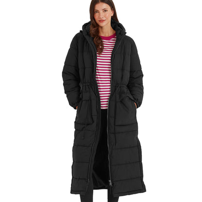 Black - Side - TOG24 Womens-Ladies Bawtry Long Jacket