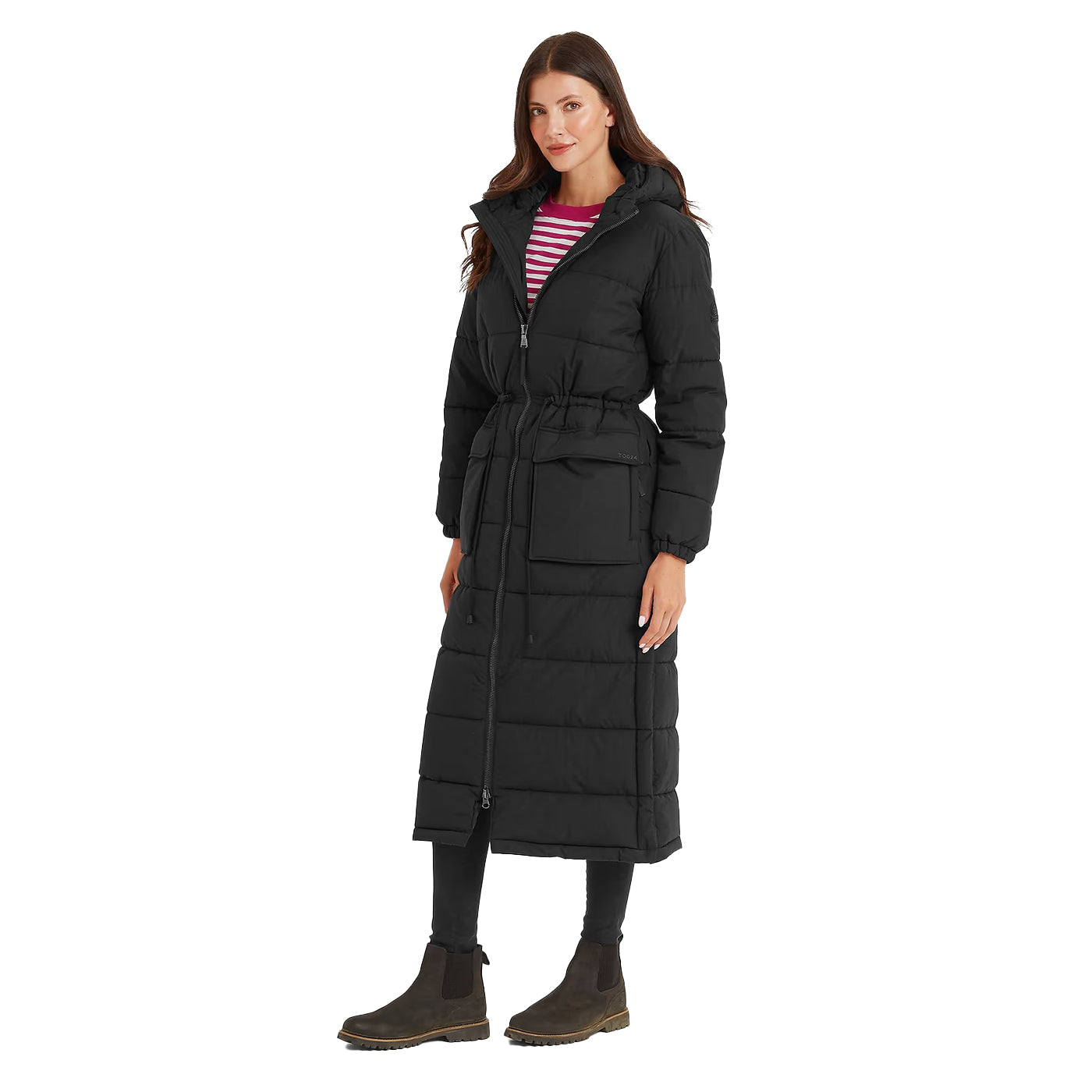 Black - Lifestyle - TOG24 Womens-Ladies Bawtry Long Jacket