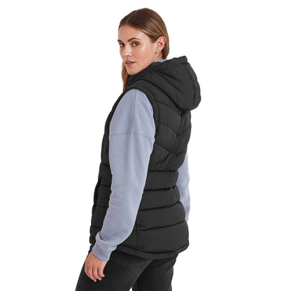 Black - Back - TOG24 Womens-Ladies Calvo Padded Gilet