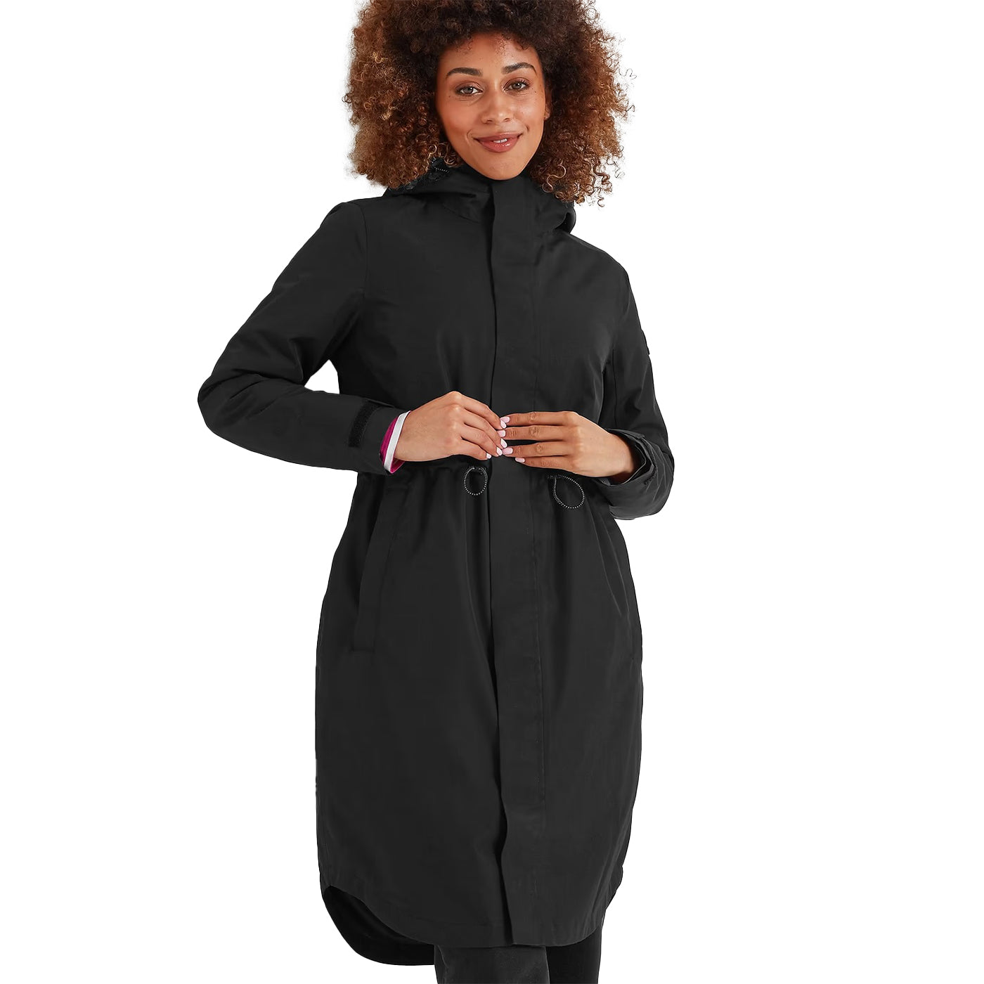 Black - Side - TOG24 Womens-Ladies Cove 3 in 1 Jacket
