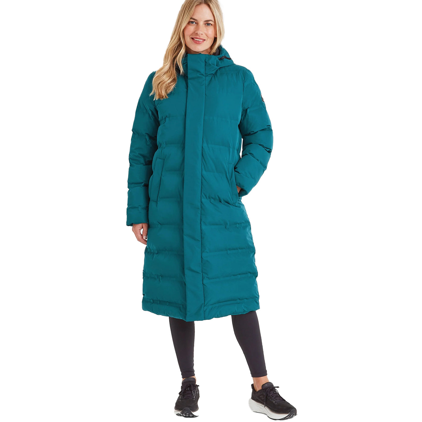 Deep Teal - Lifestyle - TOG24 Womens-Ladies Glaston Long Parka