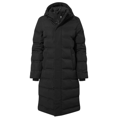 Black - Front - TOG24 Womens-Ladies Glaston Long Parka