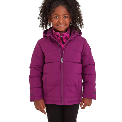 Purple Berry - Side - TOG24 Childrens-Kids Harecroft Padded Jacket