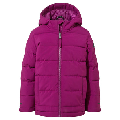 Purple Berry - Front - TOG24 Childrens-Kids Harecroft Padded Jacket
