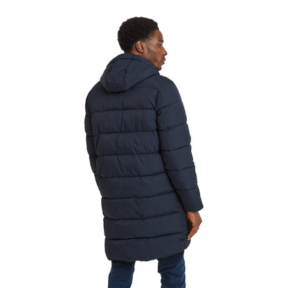 Dark Indigo - Back - TOG24 Mens Radley Long Padded Jacket