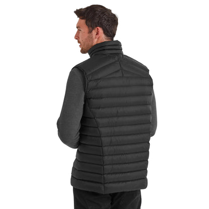 Black - Back - TOG24 Mens North Down RDS Gilet
