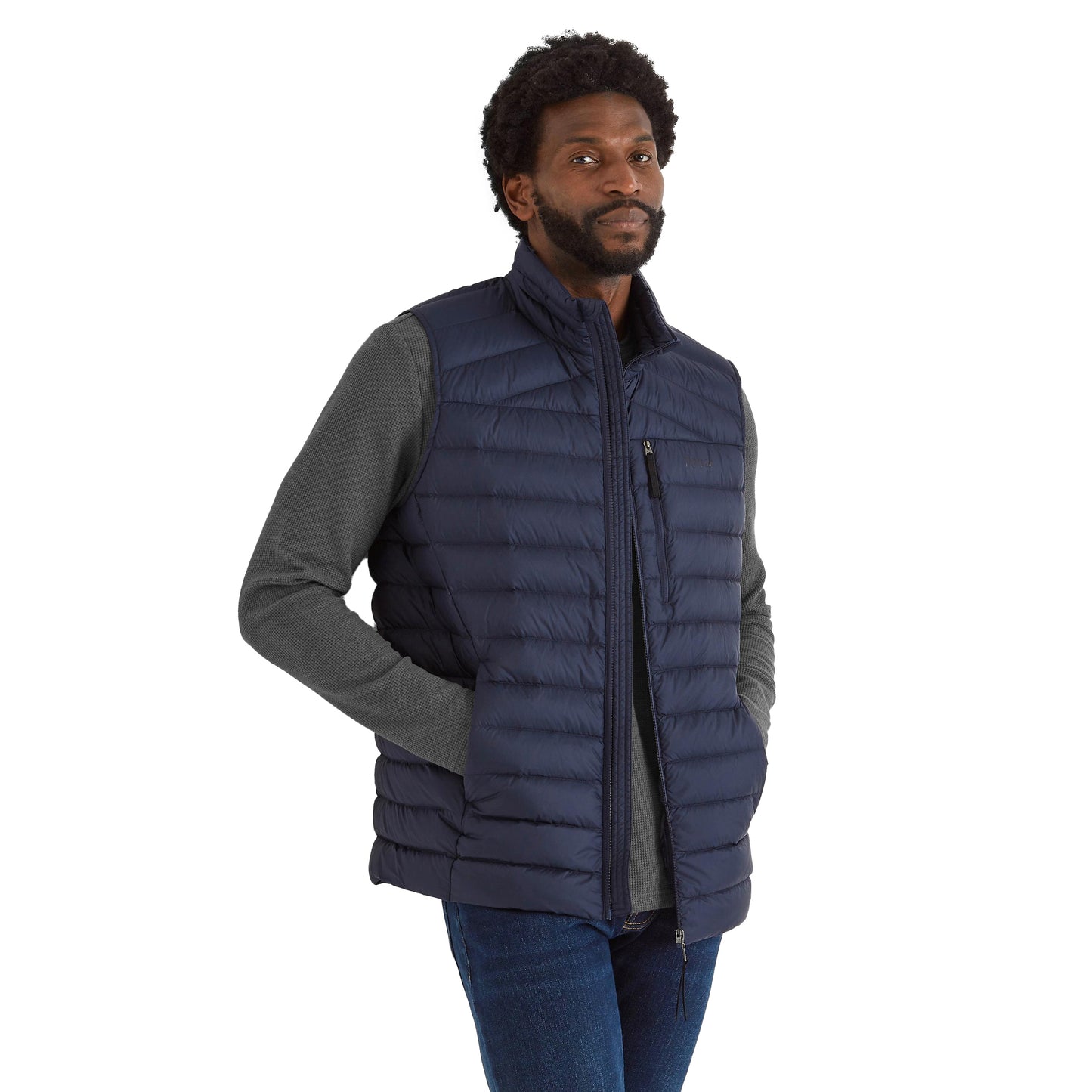 Dark Indigo - Side - TOG24 Mens North Down RDS Gilet