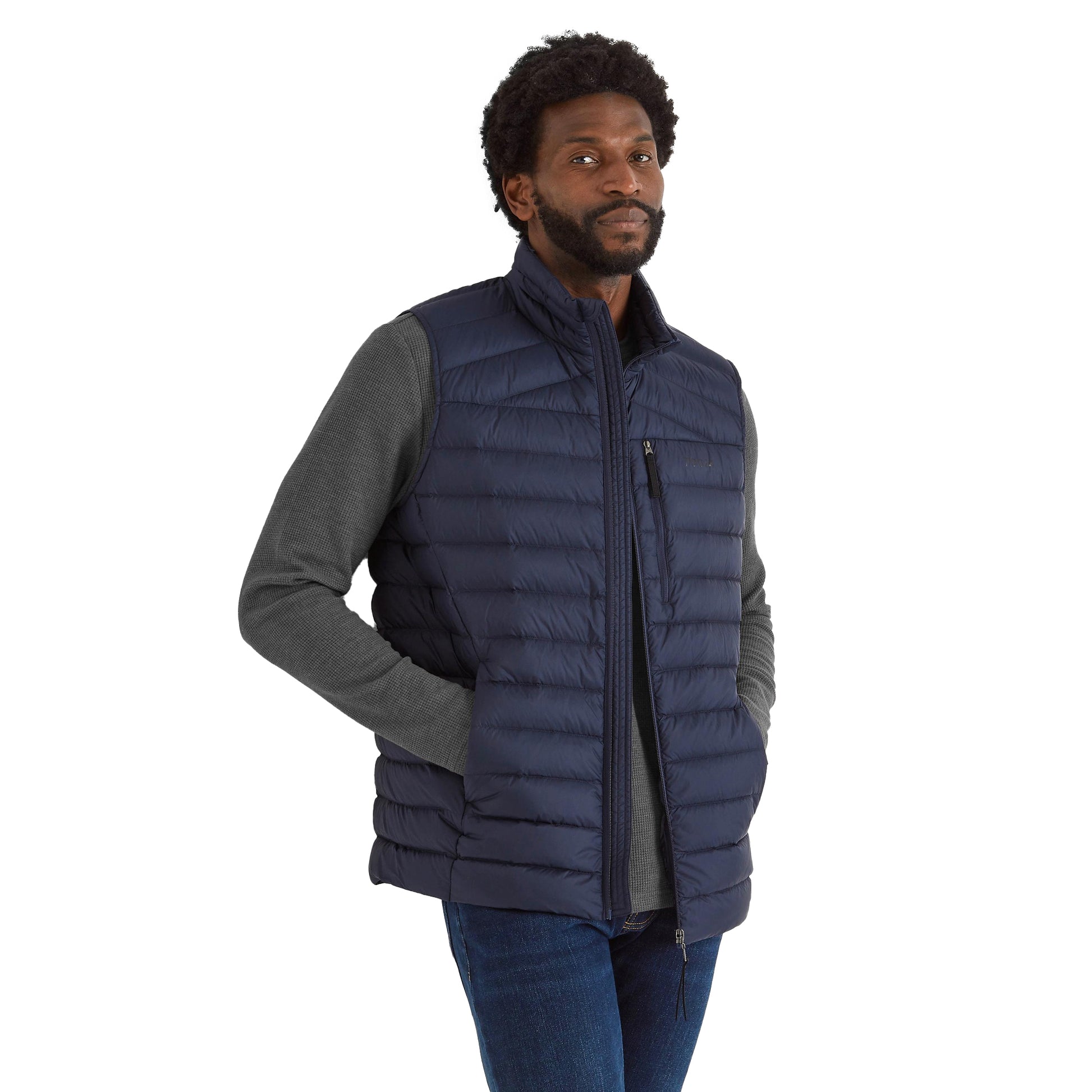 Dark Indigo - Side - TOG24 Mens North Down RDS Gilet