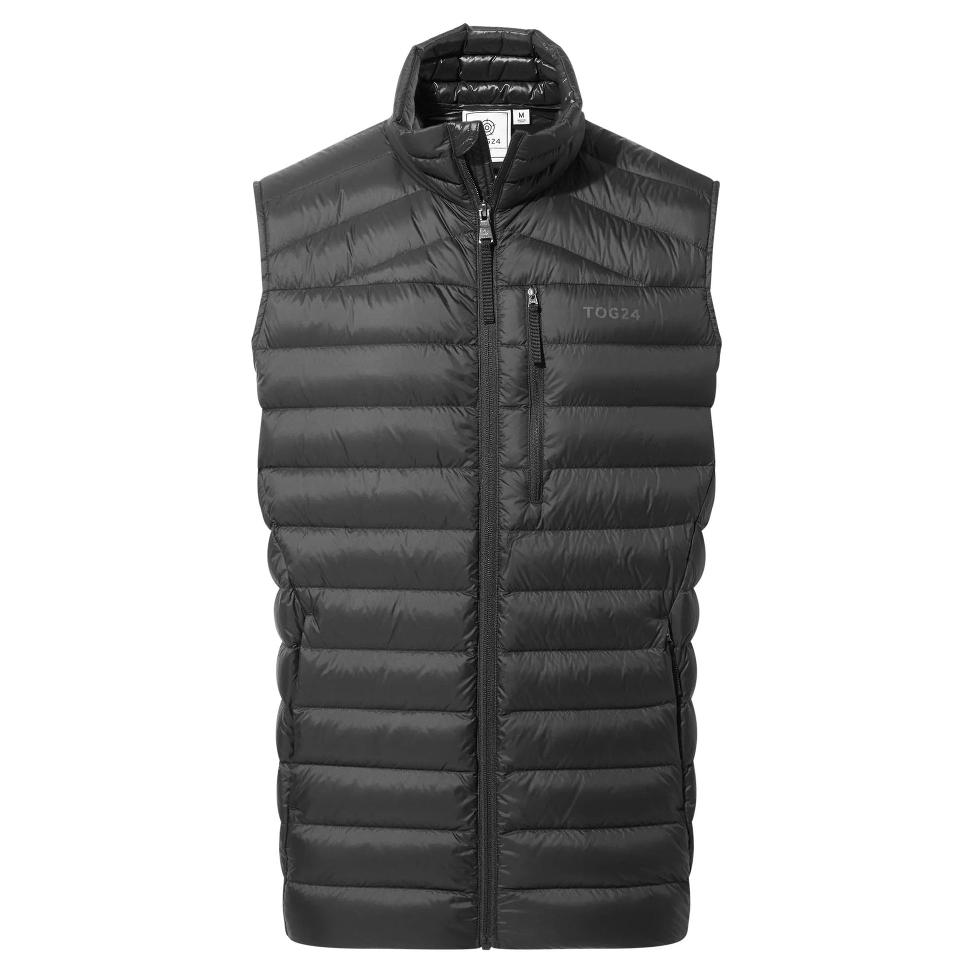 Black - Front - TOG24 Mens North Down RDS Gilet