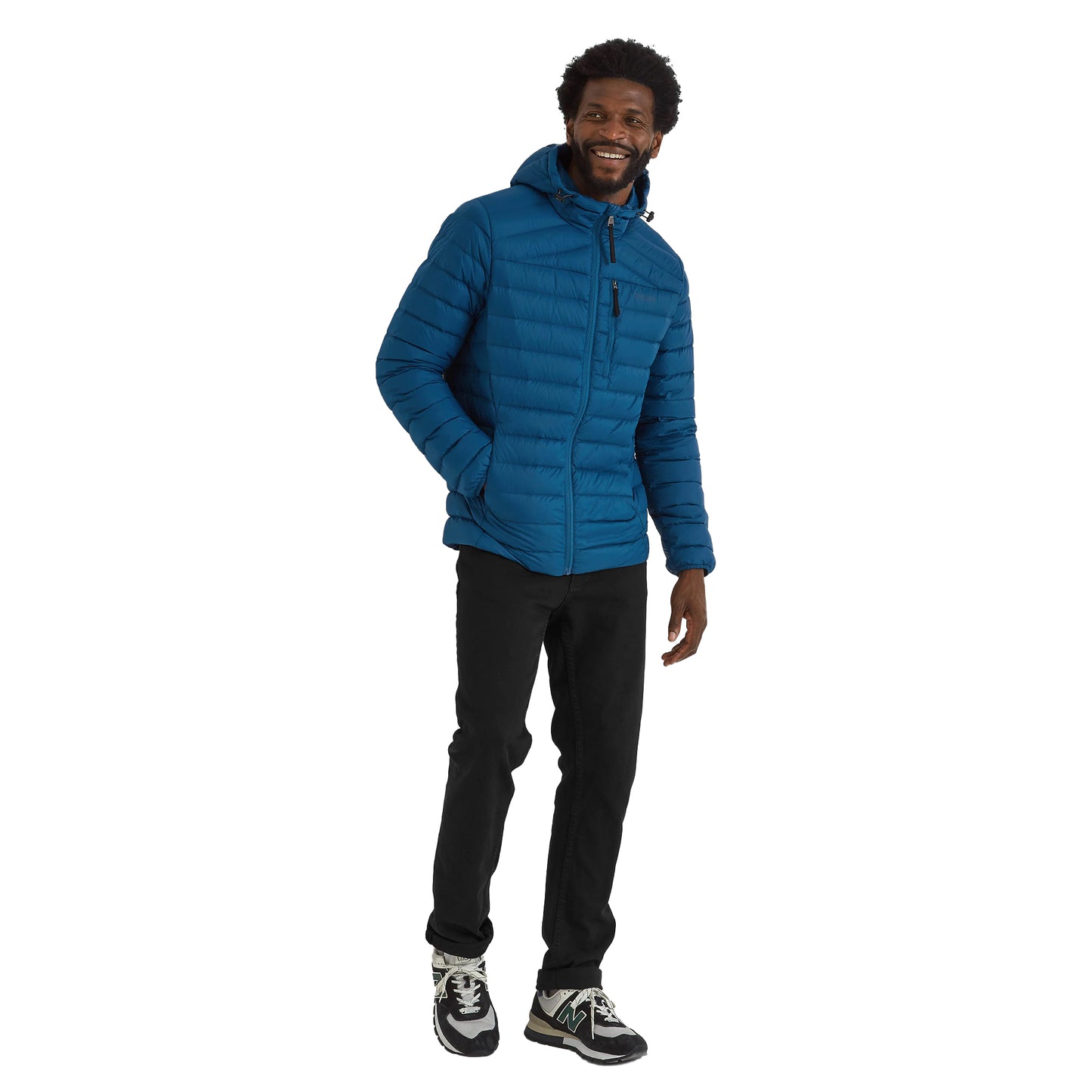 Marine Blue - Lifestyle - TOG24 Mens North Hooded Down RDS Jacket