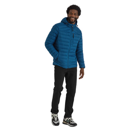 Marine Blue - Lifestyle - TOG24 Mens North Hooded Down RDS Jacket