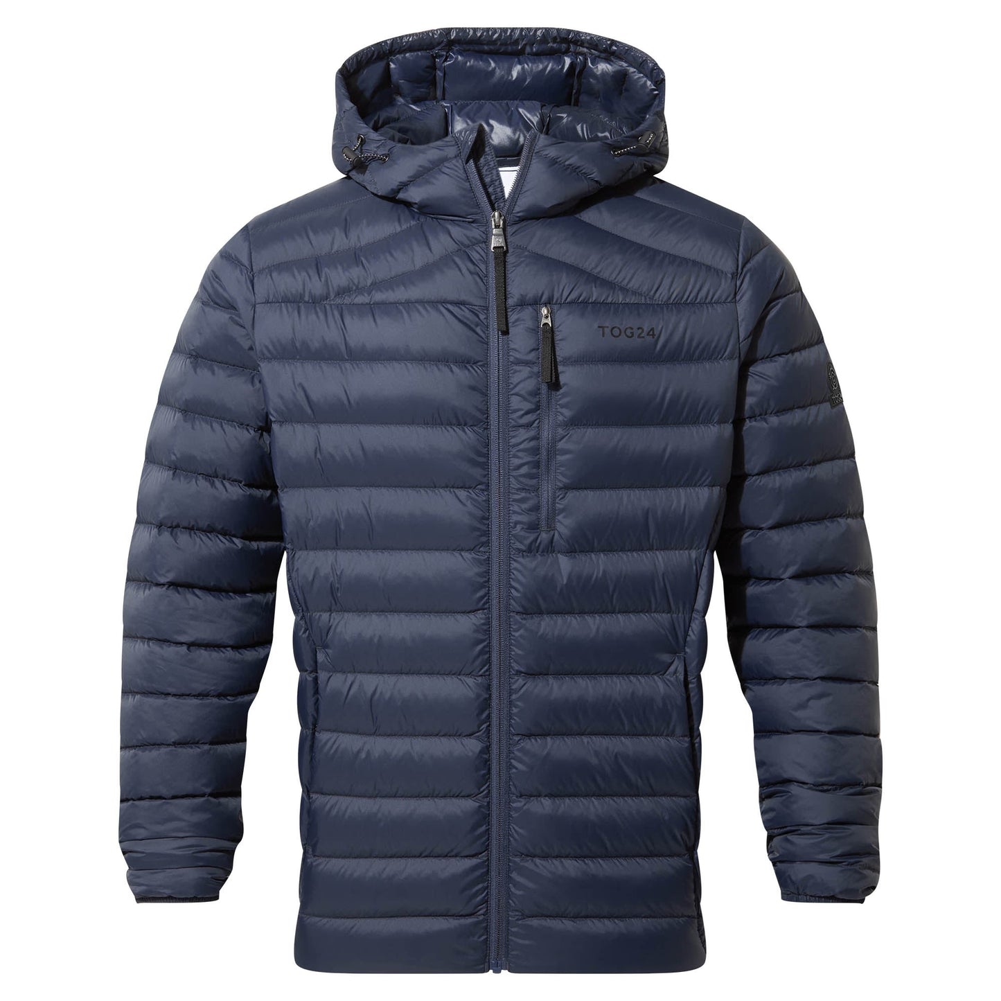 Dark Indigo - Front - TOG24 Mens North Hooded Down RDS Jacket