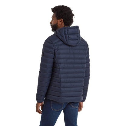 Dark Indigo - Back - TOG24 Mens North Hooded Down RDS Jacket
