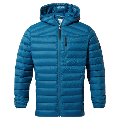 Marine Blue - Front - TOG24 Mens North Hooded Down RDS Jacket
