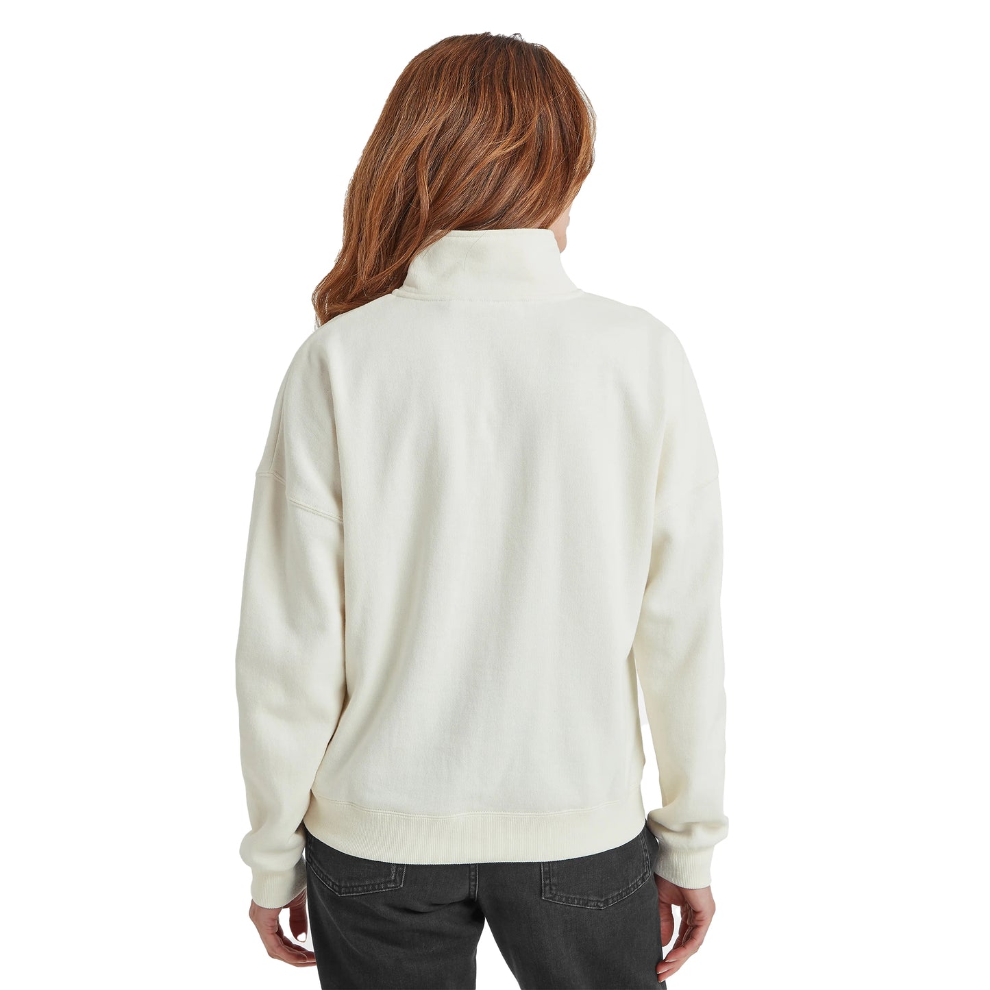 Vanilla - Back - TOG24 Womens-Ladies Caldene Quarter Zip Sweatshirt