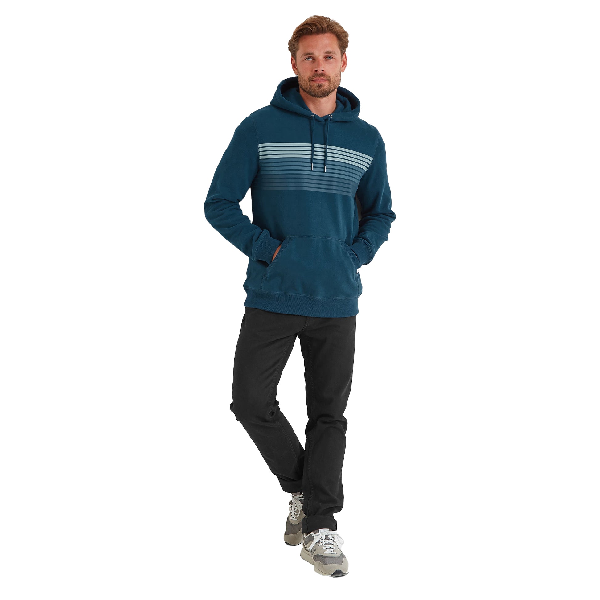 Marine Blue - Lifestyle - TOG24 Mens Duxford Overhead Hoodie
