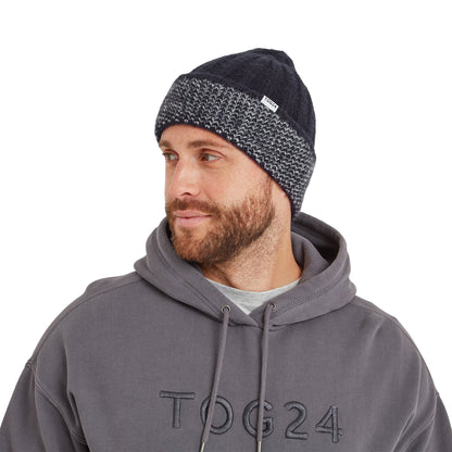 Dark Indigo - Back - TOG24 Bamon Knitted Beanie