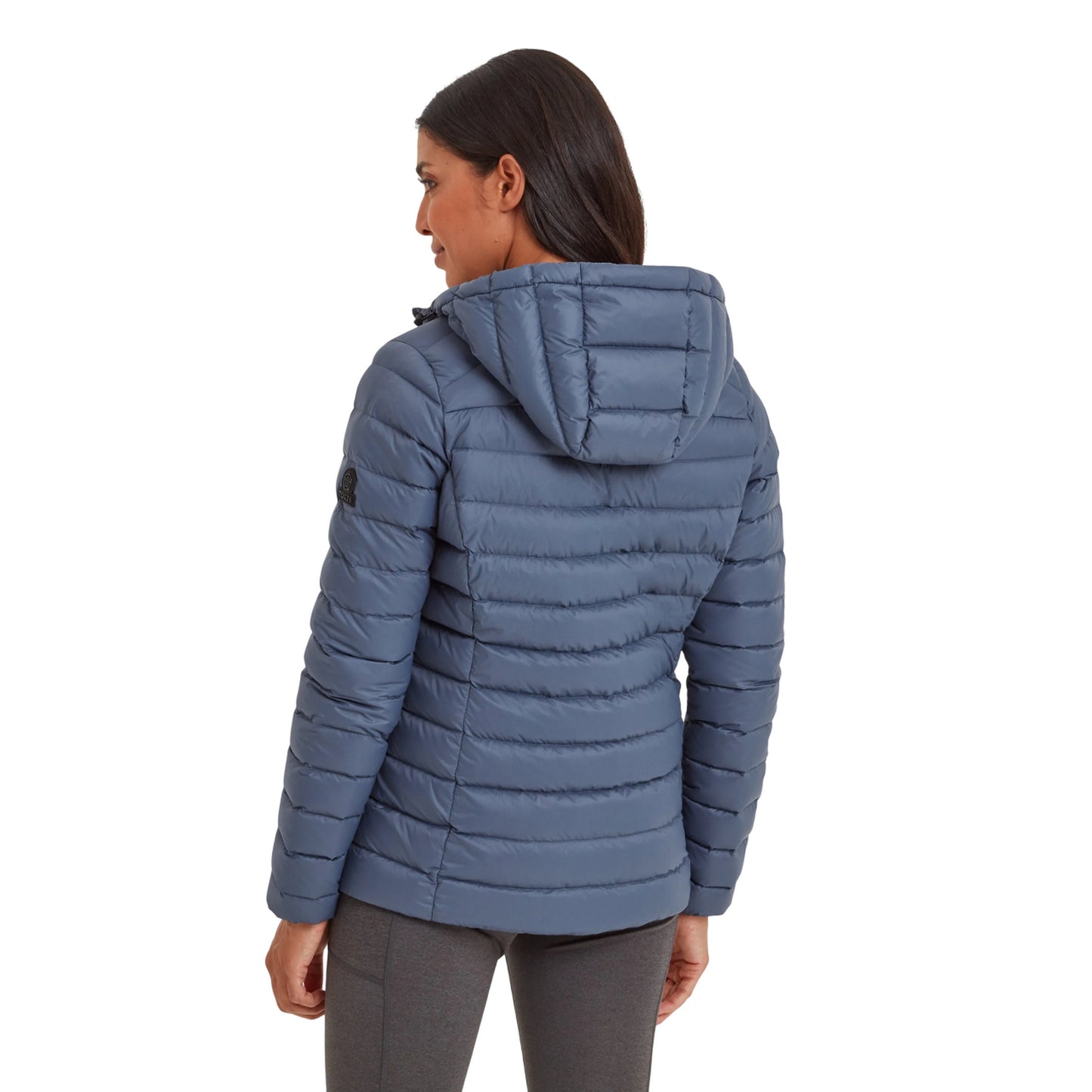 Blue Stone - Back - TOG24 Womens-Ladies North RDS Hooded Jacket