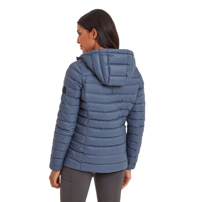 Blue Stone - Back - TOG24 Womens-Ladies North RDS Hooded Jacket