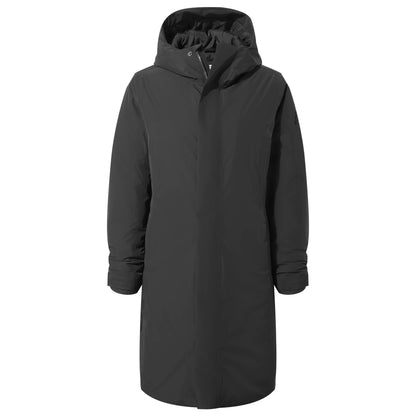 Washed Black - Front - TOG24 Womens-Ladies Reiner Down Waterproof Parka