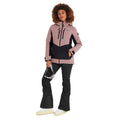 Black-Faded Pink - Side - TOG24 Womens-Ladies Montana Ski Jacket