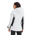 Black-Optic White - Back - TOG24 Womens-Ladies Montana Ski Jacket