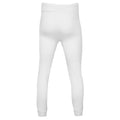 White - Back - FLOSO Mens Thermal Underwear Long Johns-Pants (Viscose Premium Range)