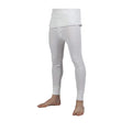 White - Lifestyle - FLOSO Mens Thermal Underwear Long Johns-Pants (Viscose Premium Range)