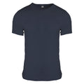 Charcoal - Front - FLOSO Mens Thermal Underwear Short Sleeve Vest Top (Viscose Premium Range)