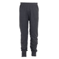 Charcoal - Front - FLOSO Unisex Childrens-Kids Thermal Underwear Long Johns-Pants