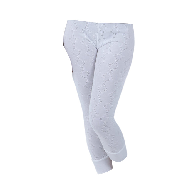 White - Front - Ladies-Womens Thermal Wear Long Jane Polyviscose Range (British Made)