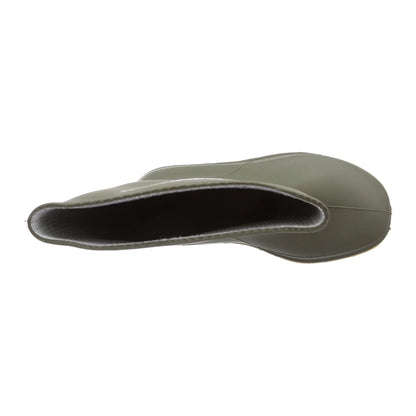 Green - Side - Dunlop Junior Dull Wellington Boots