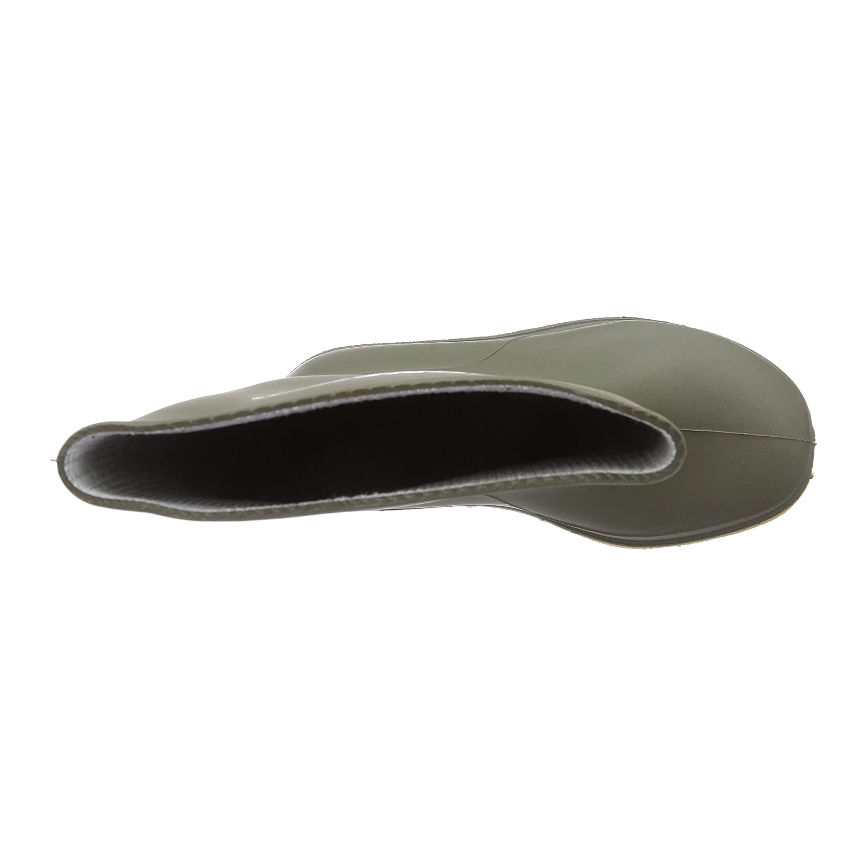Green - Side - Dunlop Junior Dull Wellington Boots