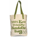 Green - Front - Moorland Rider Horsey Girl Shopper Bag