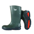 Dark Green-Black - Front - Troya Techno Unisex Adults Non Safety Wellingtons