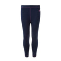 Navy-Purple - Front - Mark Todd Childrens-Kids Toddy Leggings