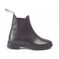 Brown - Front - Brogini Childrens-Kids Pavia Piccino Leather Paddock Boots
