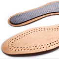 Bamboo Brown - Back - Leon Leather Insoles