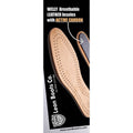 Brown - Front - Leon Leather Insoles