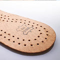 Brown - Back - Leon Leather Insoles