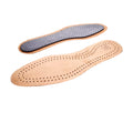 Bamboo Brown - Front - Leon Leather Insoles