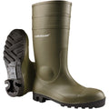 Green-Black - Pack Shot - Dunlop Unisex Adult Protomastor Wellington Boots