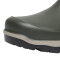 Green - Close up - Dunlop Mens Blizzard Wellington Boots