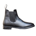 Black - Front - Brogini Womens-Ladies Boxwell Vegan Leather Jodhpur Boots