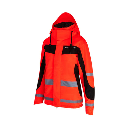 Red - Front - Equisafety Womens-Ladies Inverno Winter Horse Riding Jacket