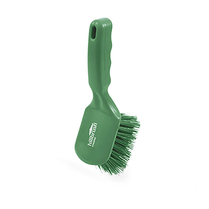 Green - Front - Hillbrush DRS Short Handled Stiff Brush