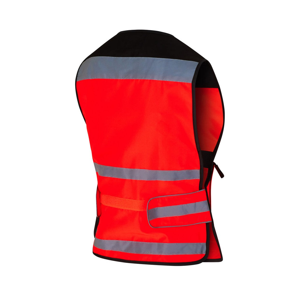 Red - Back - Equisafety Unisex Adult Air Hi-Vis Waistcoat