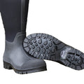 Black - Side - Brogini Mens Hawkswick Neoprene Mucker Boots